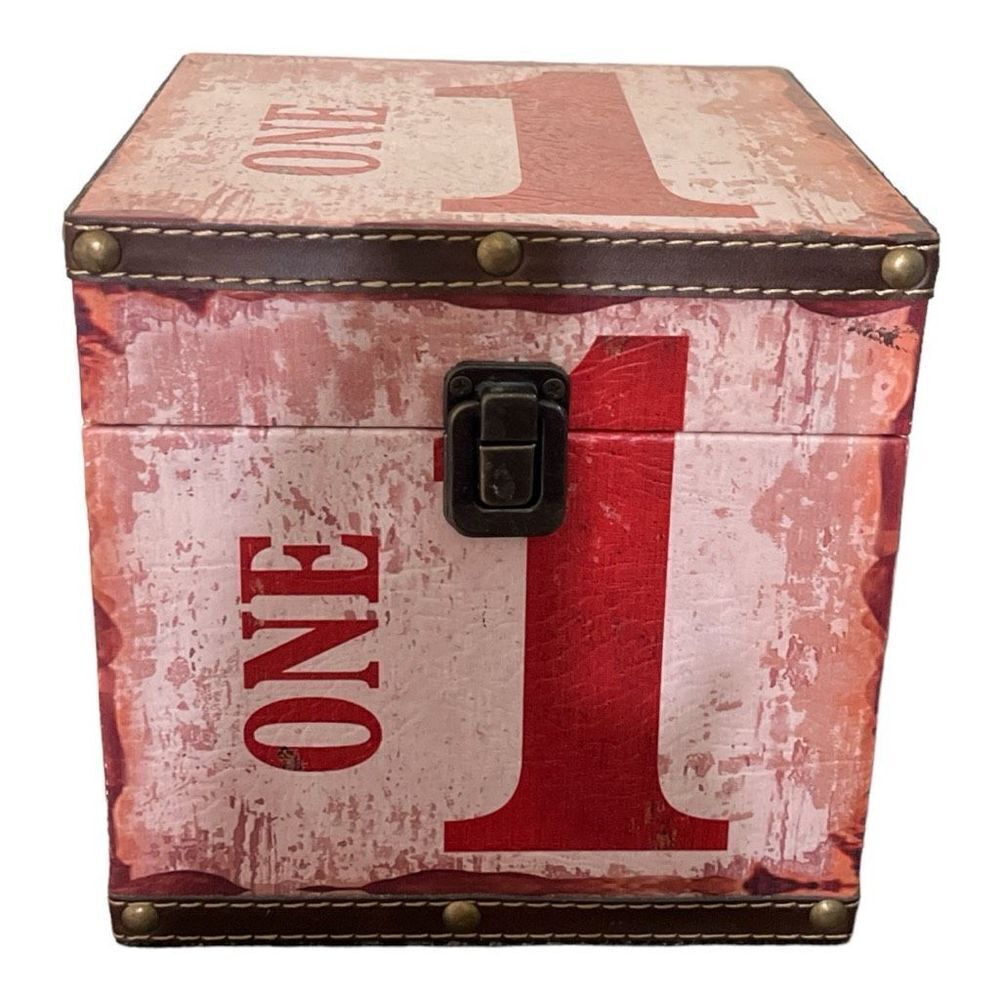 Retro Storage Wooden Box Vintage Style Jewelry Organizer for Storage ￼￼